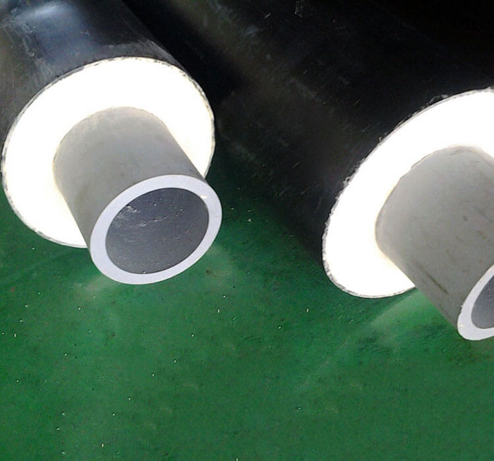  'Pipe in Pipe' process Polyurethane pre-insulated composite plastic Pipe for underground